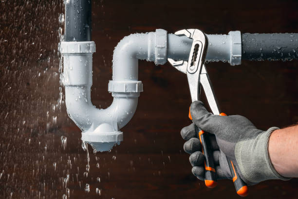Professional Drain Cleaning technician working in Yorktown, IN